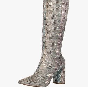 Betsey Johnson rhinestone boot